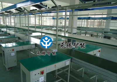 工作臺(tái)皮帶裝配流水線