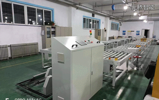 RGV電箱裝配線，低壓電柜